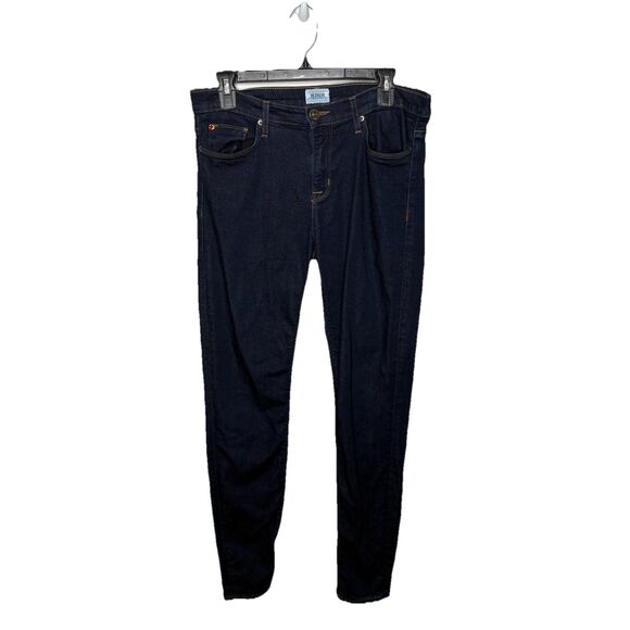 Hudson Dark Wash Skinny Blue Jeans Stretch Cotton blend Size 28 Womens - Picture 1 of 6